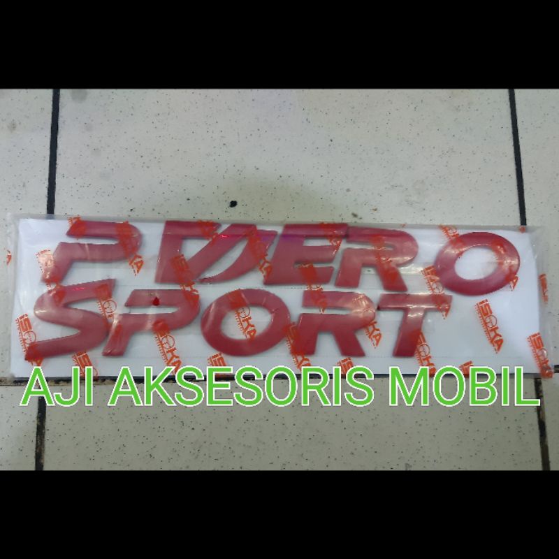 KAP MESIN TULISAN PAJERO SPORT KAP MESIN PAJERO SPORT