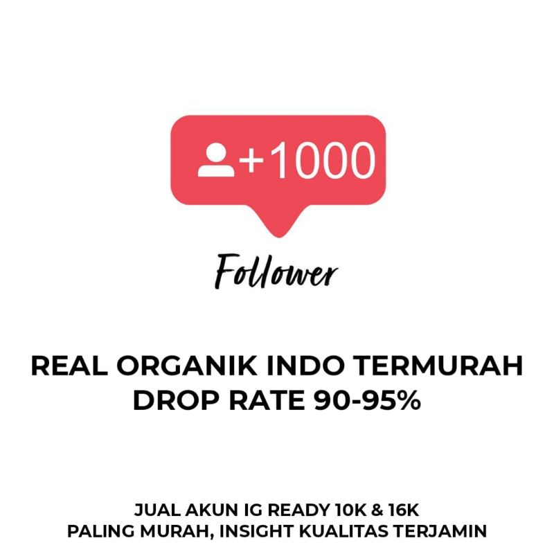 AKUN IG FOLLOWERS ASLI