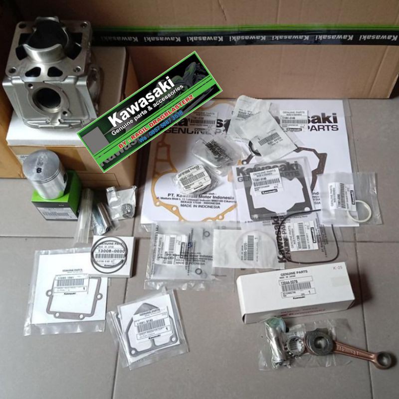 Paket blok set 1855 stang paking set ninja r ninja ss new ninja rr ninja rr old original Kawasaki