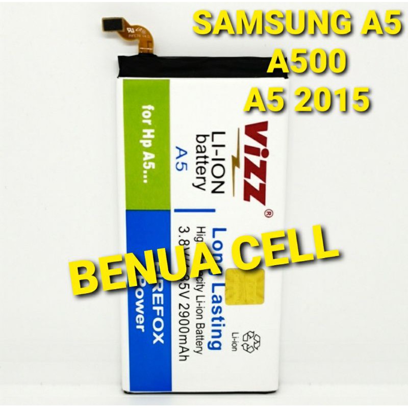 BATRE BATERAI BATEREI VIZZ - VIZZ DOBEL POWER SAMSUNG GALAXY A5 A500 A5 2015