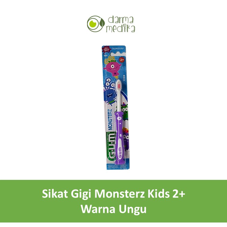 Sikat gigi GUM MOnsterz Kids