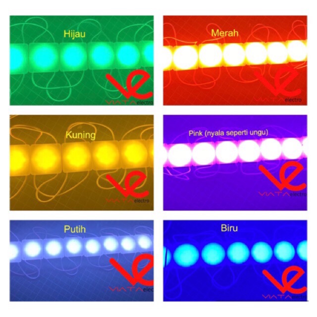 LED MODUL COB 3030 1 mata 12V 3W LED 1 Mata jumbo LED MODUL 1 mata 12V