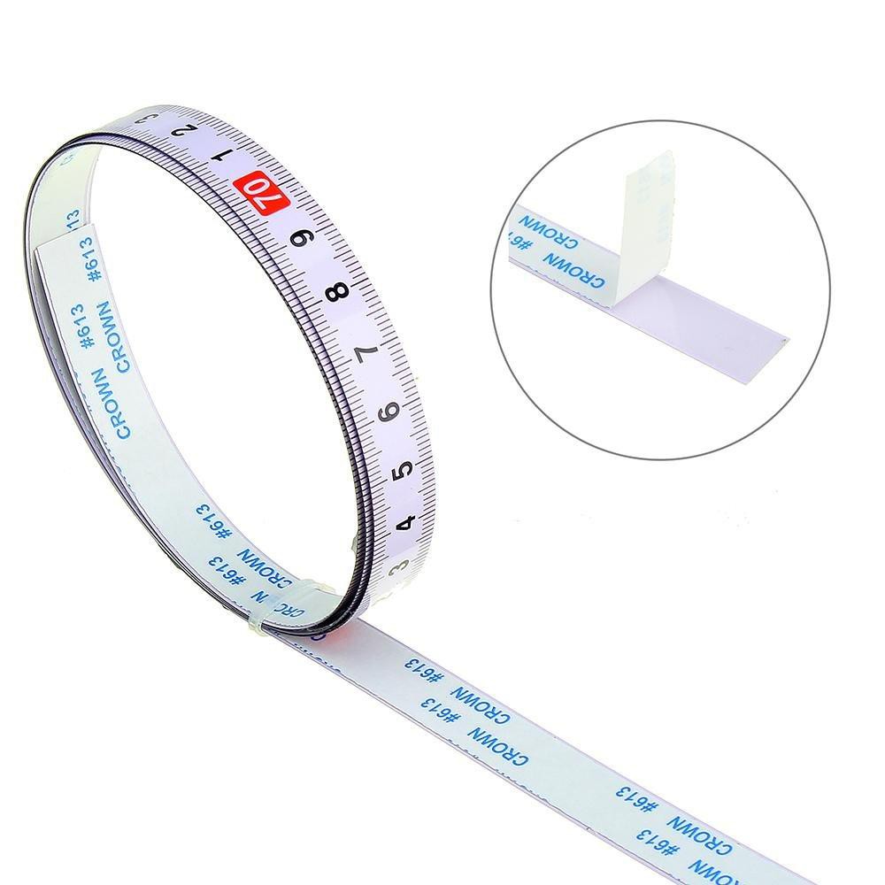 

Metrik Ruler for T-TRACK Router 1 M with Double Tape For 45 OR 75 TYPE 0 - 1m Murah