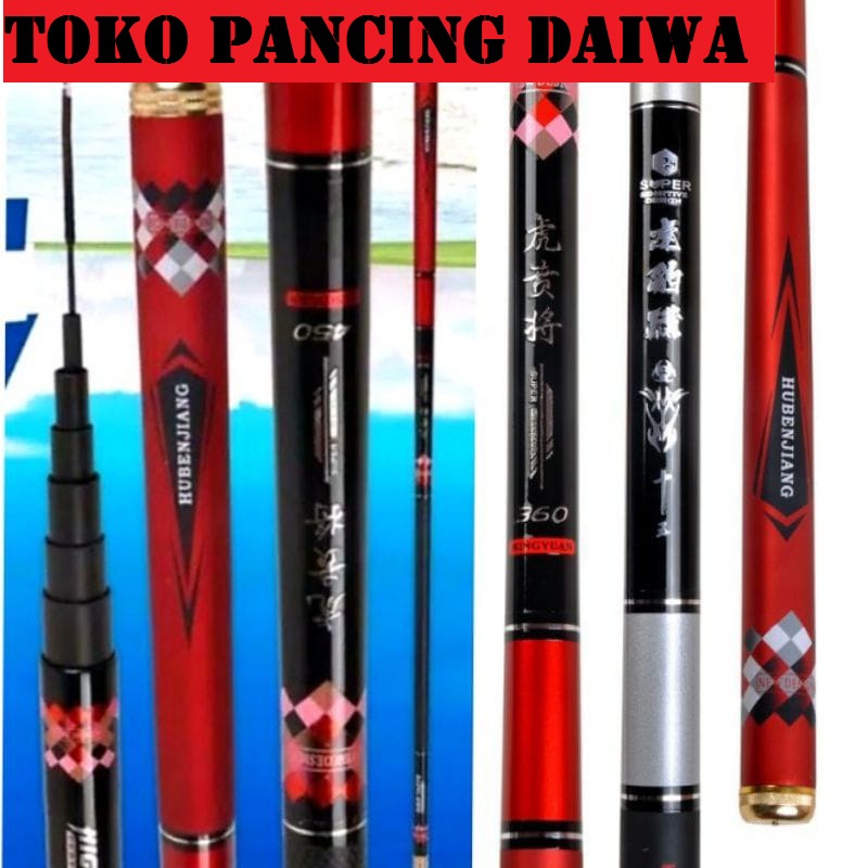 Hubenjiang super Heard Action 360/540 Joran Tegek Import Super kuat