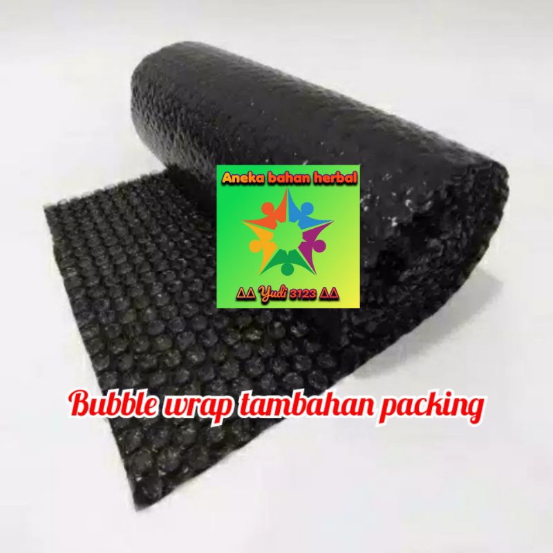

Bubble wrap tambahan packing agar paket aman