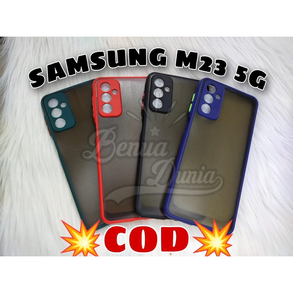 CASE MATTE SAMSUNG M235G // CASE DOVE MY CHOICE PLUS RING KAMERA SAMSUNG M23 5G - BD