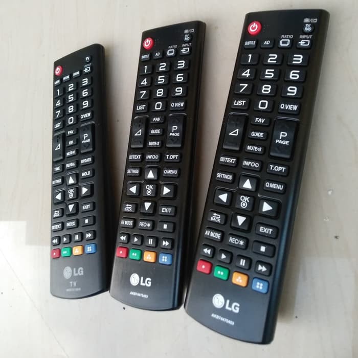 Remote TV LG ORI (Bisa buat LED TV &amp; TV Tabung) Bisa Gojek LG STANDARD
