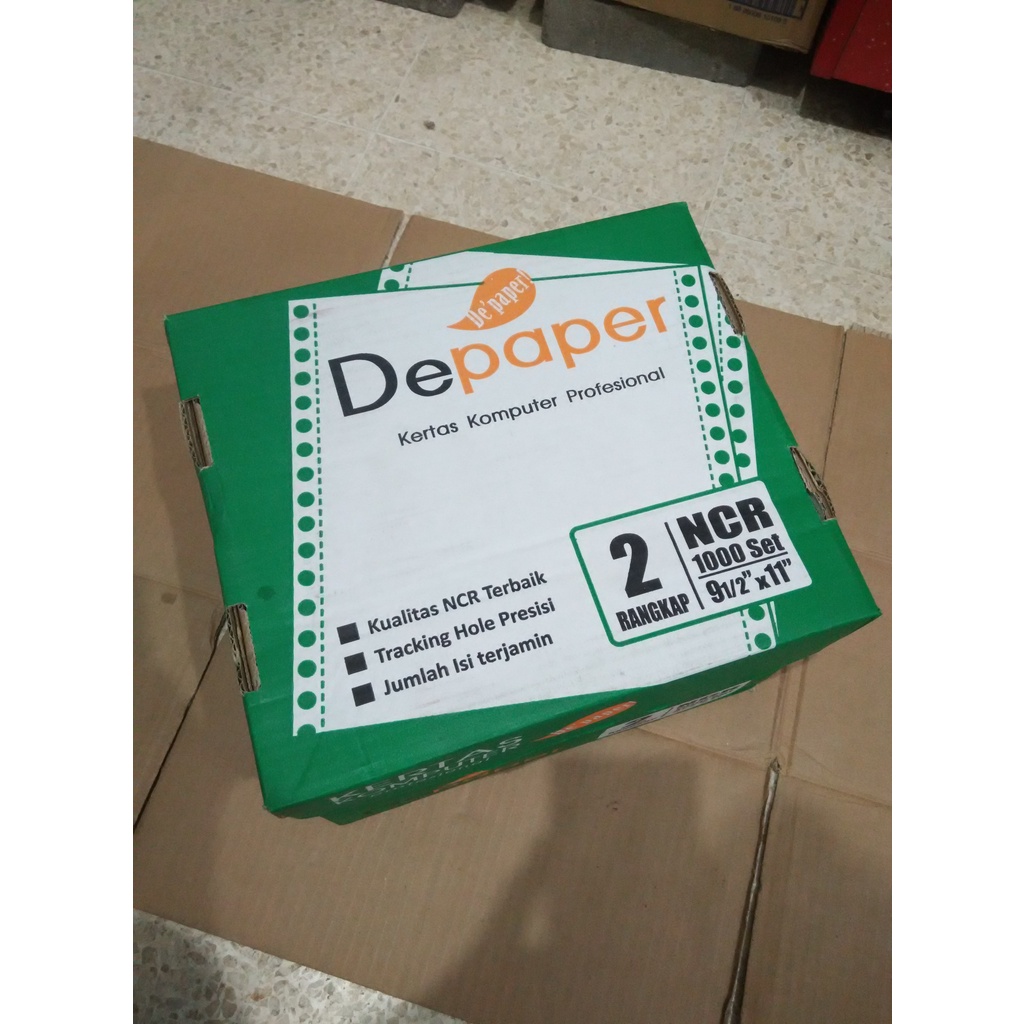 Jual Kertas Continuous Form Ncr Depaper Ply X Inchi Shopee Indonesia