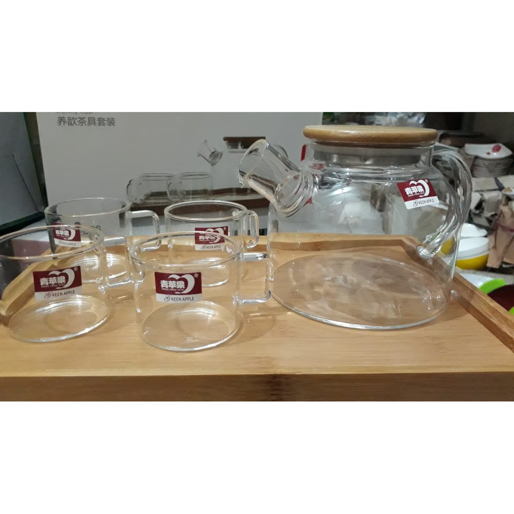 Hampers /Teko kaca set 6in1
