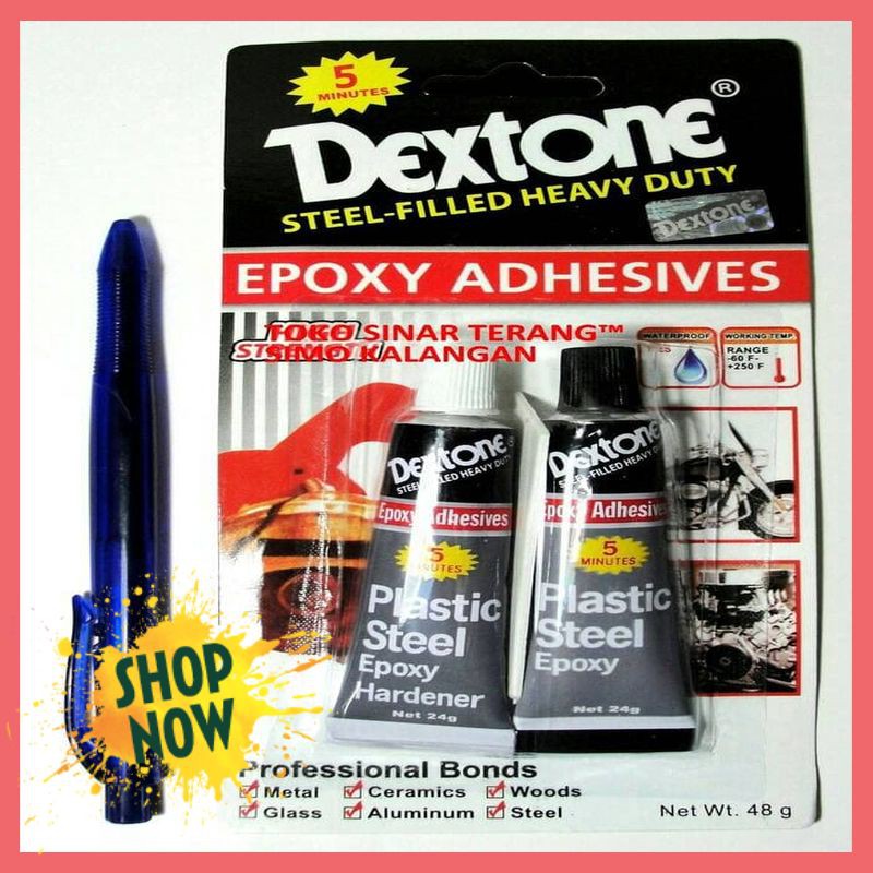 

MURAH lem dextone 5 menit