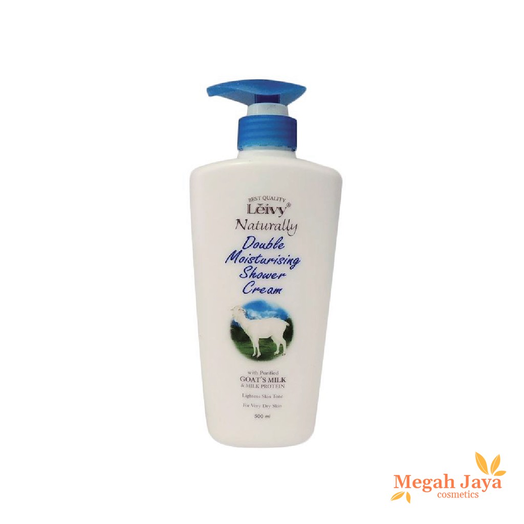 LEIVY SHOWER CREAM GOAT PUMP 500 ML @MJ