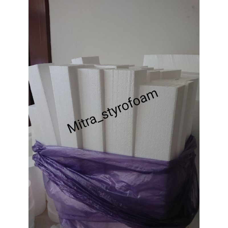 

styrofoam/gabus /sterofoam 10cm x 15cm x5cm 5pcs