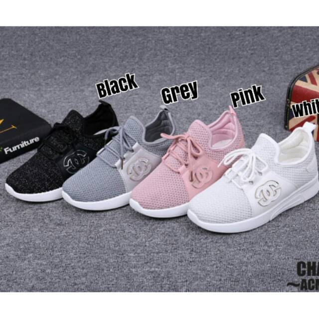 CHANEL Sneakers Casual Shoes 
Series # ACM827 # ( include box )