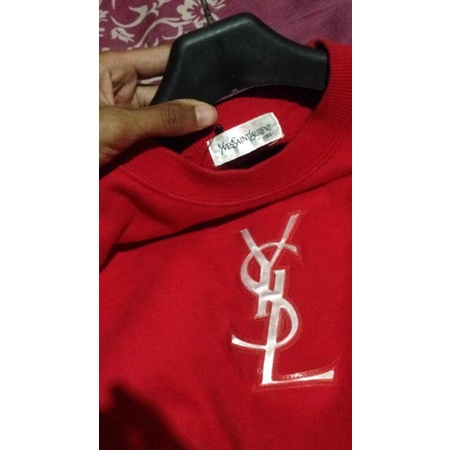 crewneck ysl
