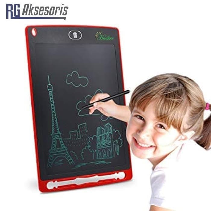 

Lyra Sketch Book - Kiky Sketch Book - Papan Tulis Gambar Lcd Drawing Writting 8.5 Inch Tablet Papan