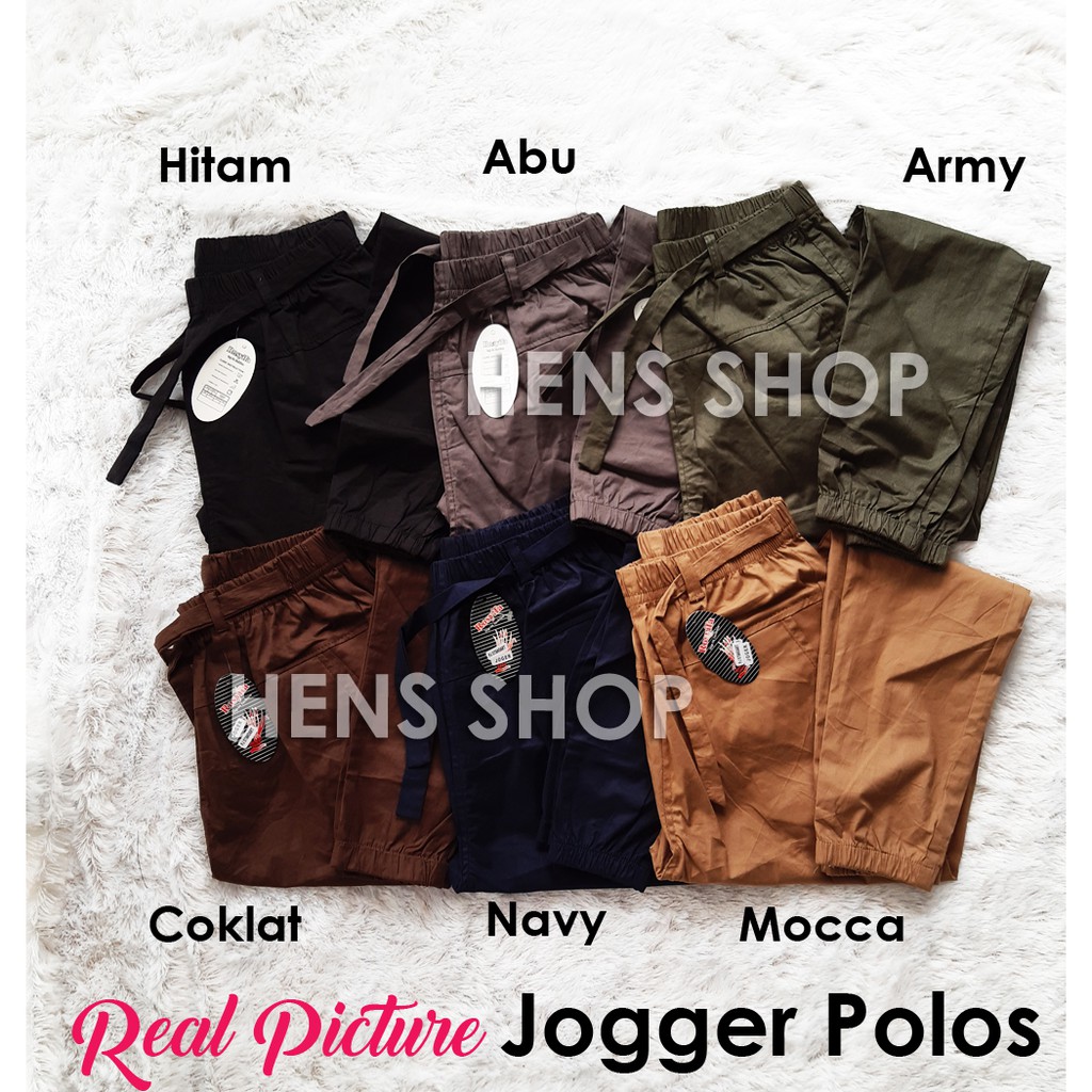 CELANA JOGGER KATUN STANDART XL &amp; JUMBO XXL