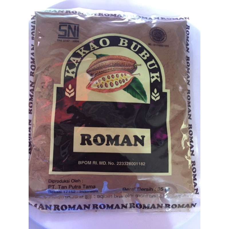 

kakao bubuk roman