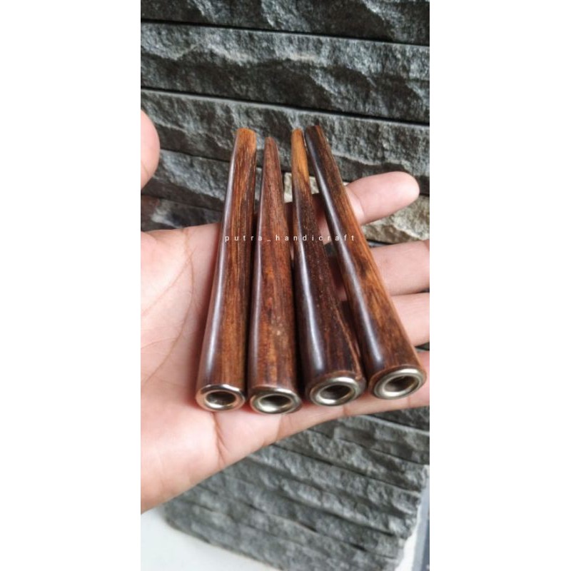 PIPA ONCE KAYU GAHARU ASLI WANGI/ONCE KAYU GAHARU 12cm