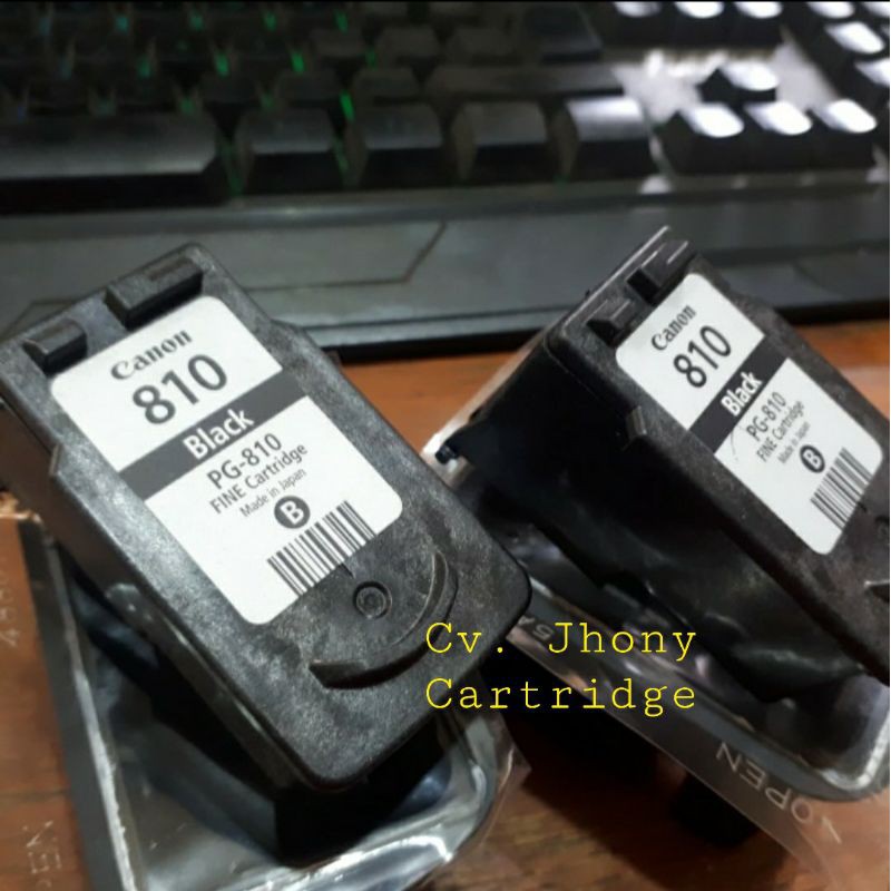 Cartridge Canon PG 810 Hitam second Kosongan Bekas Original plus isi siap pakai