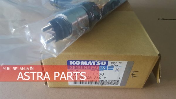 KOMATSU GENUINE PART INJECTOR HD785-7 PN. 6219-11-3100