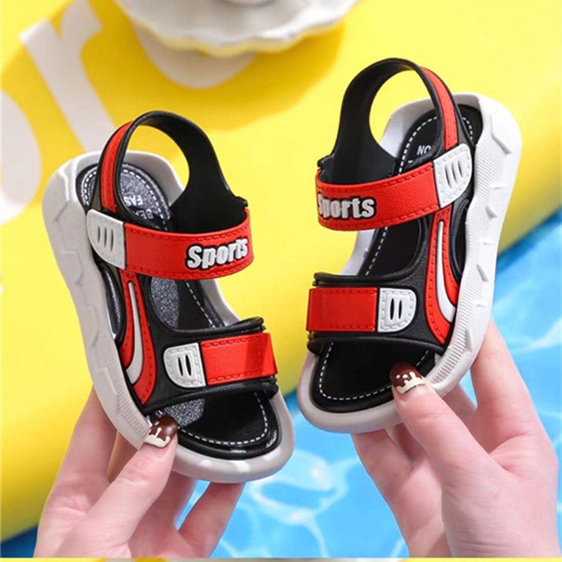 HappyOliver SEA SPORT 868 Sandal gunung Sepatu Sandal Anak Laki Laki Bahan PU Model Lucu 1-6 Tahun Import