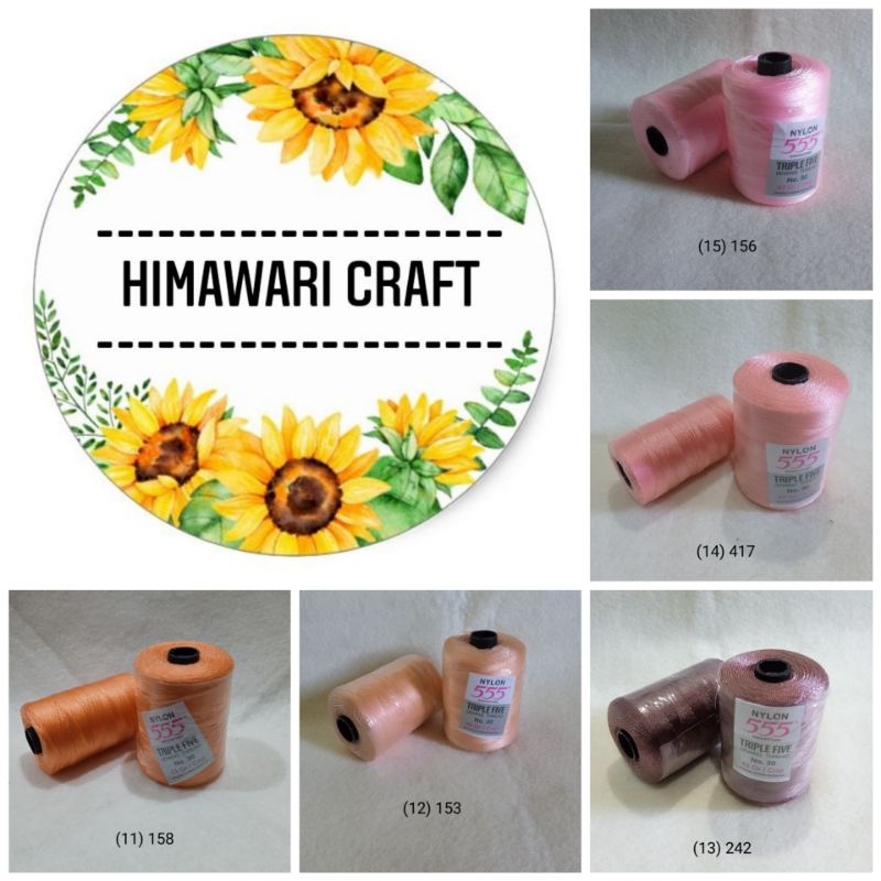 BENANG JAHIT NILON 556 NO. 30 HARGA PER PCS BENANG JAHIT NILON ALAT JAHIT