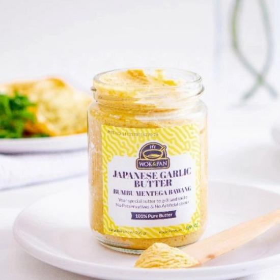 

^^^^^] Wok & pan japanese garlic butter 205 gr / 100% pure butter