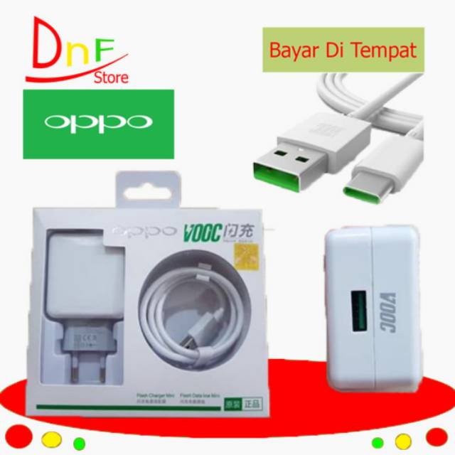 Charger Oppo Original Type C 20 Watt R17 A5 2020, A9 2020, A54, A53, A55, A11s, A33 (2020), A32, A52, A53s, A74 4G, A72, A72 5G, A73 5G, A92,  A92s, A93, A93 5G, A93s 5G, Reno 4F, Reno 4Z, A16, A16s, A36, A57, A54 4G, A54s, A53s, A53 5G, A55s, A55 5G