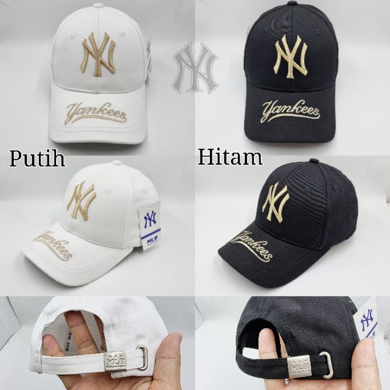 Topi Pria wanita import Baseball Logo Bordir model terbaru