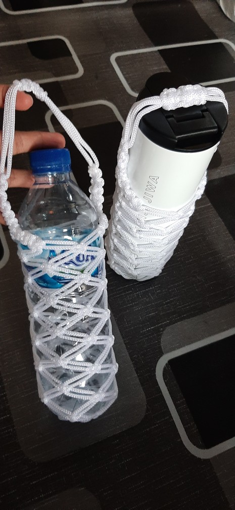 Sarung Tas Botol Minum Alas Gelas Macrame