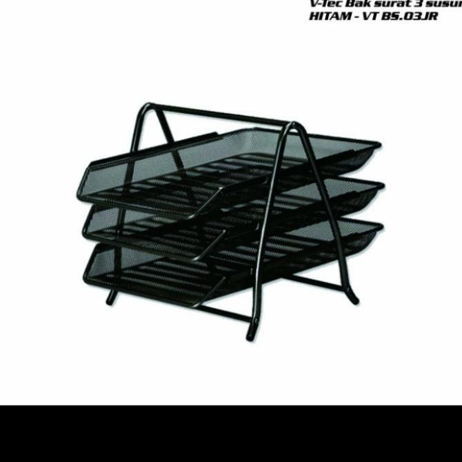 

Office & Stationery | Document Organizer | Bak Surat Besi/Letter Tray 3 Susun V Tec Bs03Jr | Best Seller