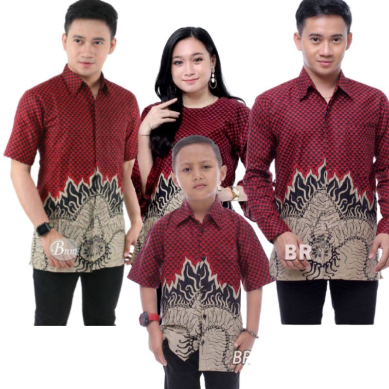 Jual Batik Keluarga Kemeja Batik Couple Couple Batik Keluarga