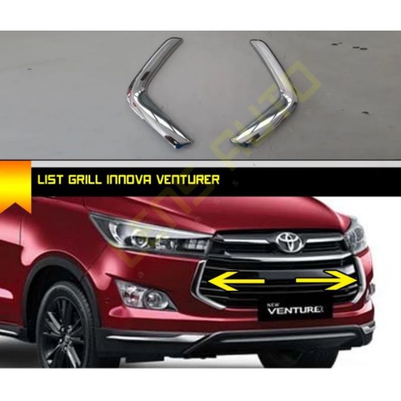 Jual List Grill Depan Innova Venturer Original Toyota Parts Shopee Indonesia