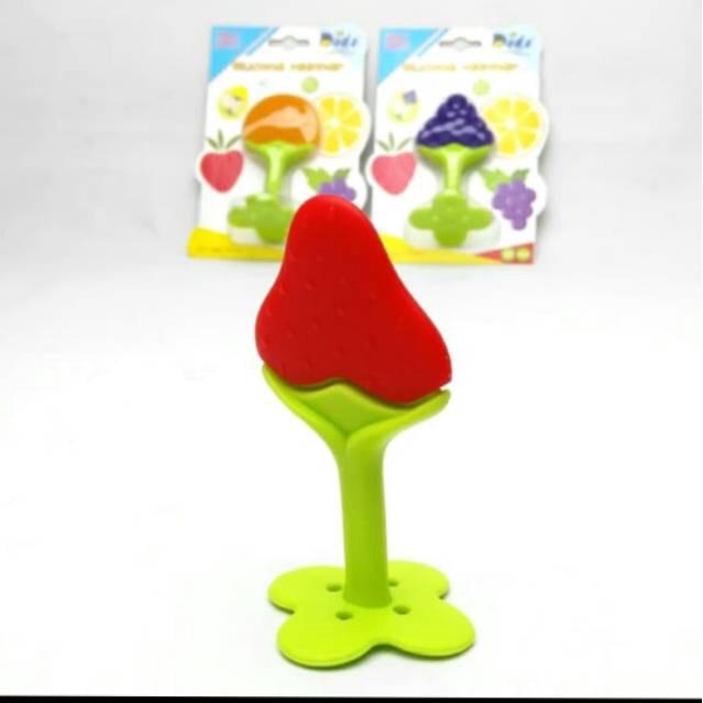 DODO Silicone Teether Fruit Series/mainan gigi bayi