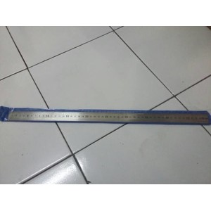 penggaris besi 50 cm
