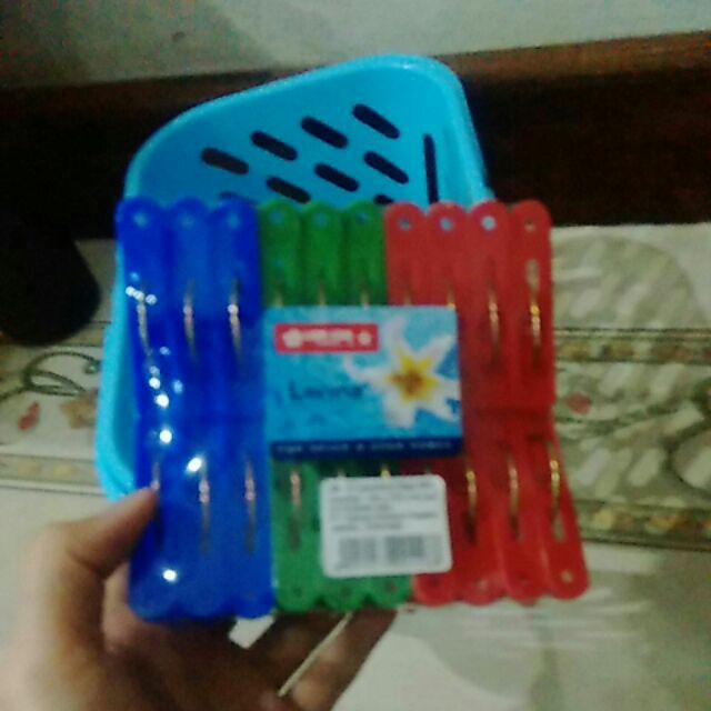 Jepitan Baju / Laundry Clip Lion Star Isi 20pcs