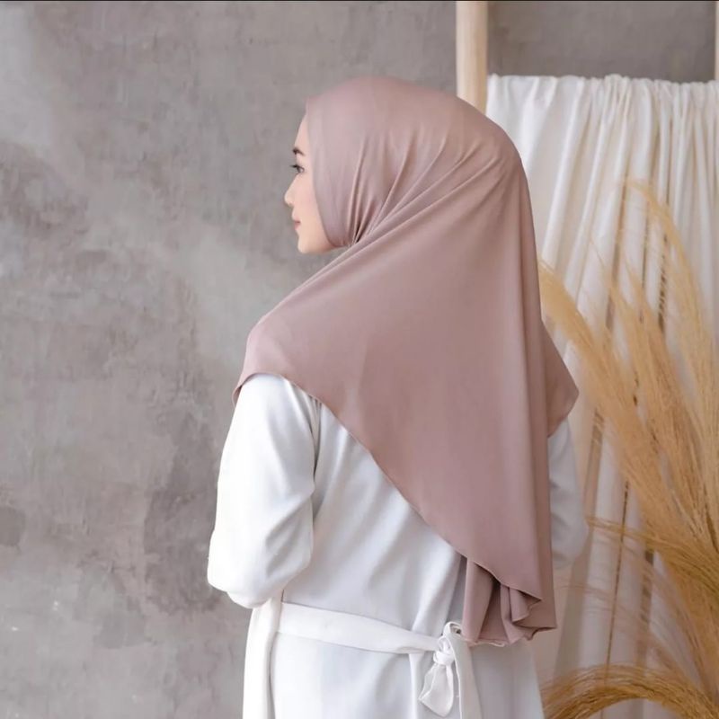 JILBAB BERGO HAMIDAH NON PET | KHIMAR DAISY INSTAN | BERGO MALAY JERSY PREMIUM