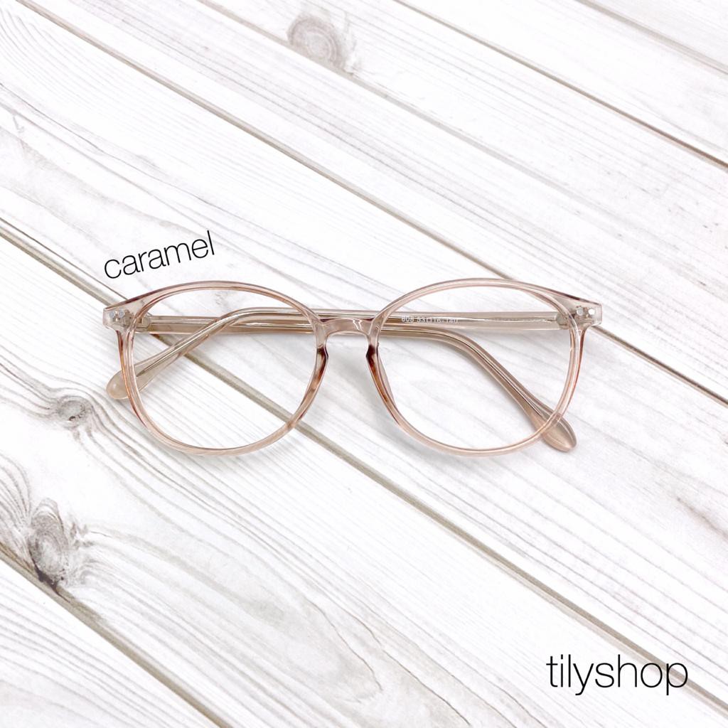 Frame Kacamata Minus Baca Fashion TF 8108 Bulat Pria Wanita Kacamata Minus TERMURAH