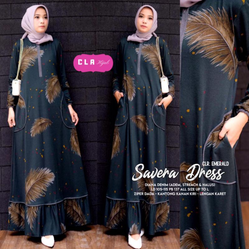 GAMIS SAVERA DENIM DRESS BY CLA // DIANA DENIM