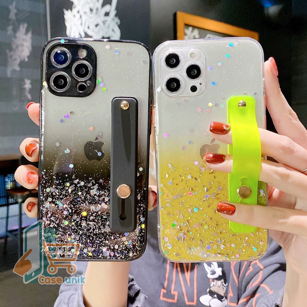 YS001 SOFTCASE AKSEN GLITTER WARNA MACARON OPPO A5 A9 2020 A3S A1K A5S A7 A12 A11K A15 A15S A16 A54 A31 A8 2020 CS3897