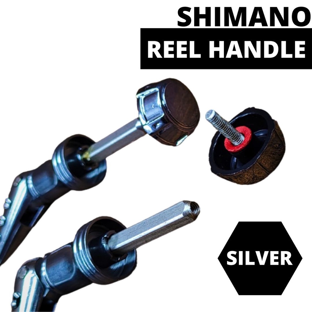 REEL HANDLE SHIMANO SILVER 1000/2000/2500/3000/4000/5000/6000