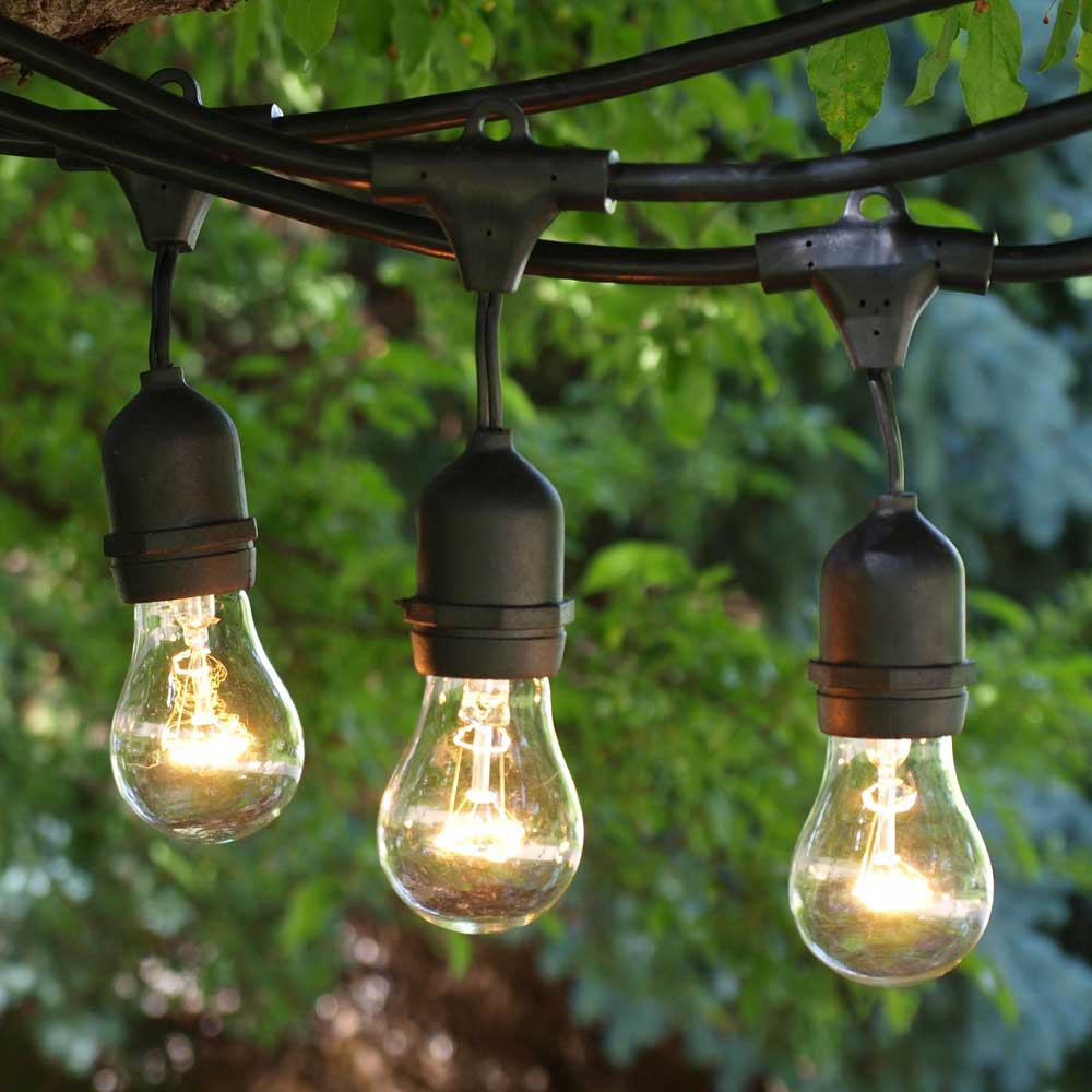 Patio String Light 5m 10fitting Lampu  Gantung  Taman 