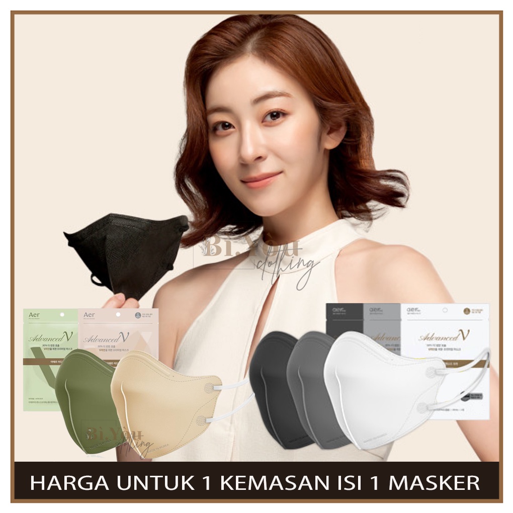 [isi 1] Masker AER Advanced V Mask KF94 Original Made in Korea
