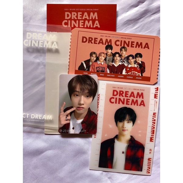 PC PHOTOCARD POSTCARD JISUNG AR TICKET CINEMA NCT DREAM