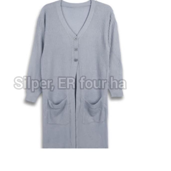 Terbaru dan terlaris Cardigan LONG KANCING 3 l Cardigan Rajut l Sweater Rajut l Pakaian Rajut Wanita