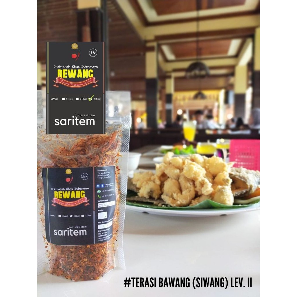 

Abon rebon bawang (rewang) SARITEM