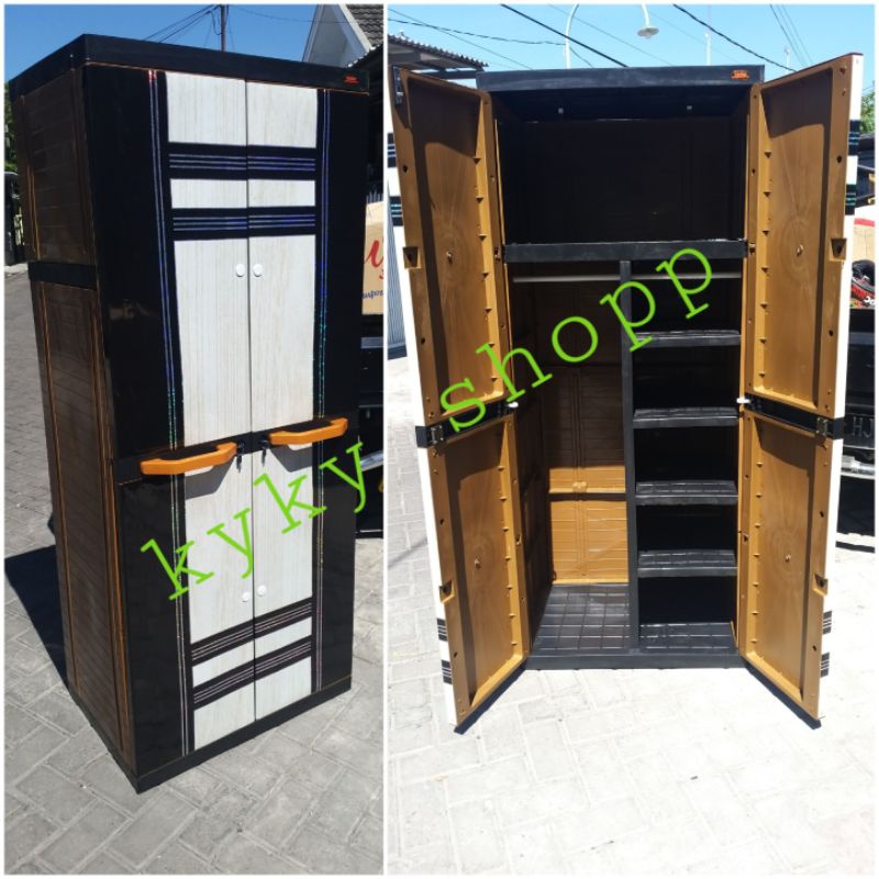 lemari palstik jumbo gantungan#lemari plastik gantungan naiba