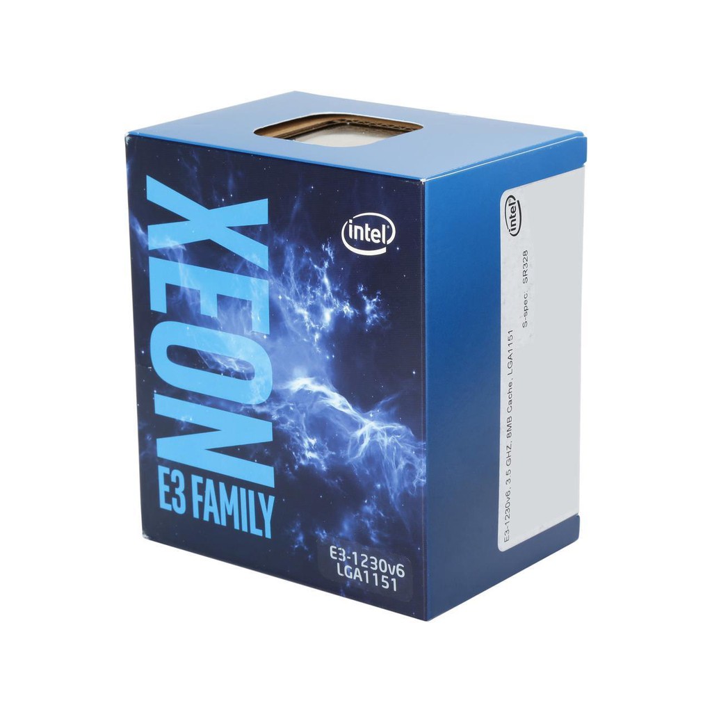 Processor Intel Xeon E3 1230 V6 Kaby Lake 3.5 GHz LGA 1151 72W