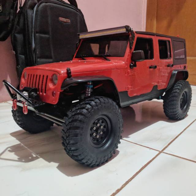 RC ADVENTURE 1/10 SCX10 II CLONE RTR | AUSTAR CHASSIS | HARDBODY RUBICON