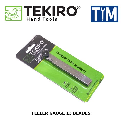 TEKIRO Feeler Gauge 13 Blades